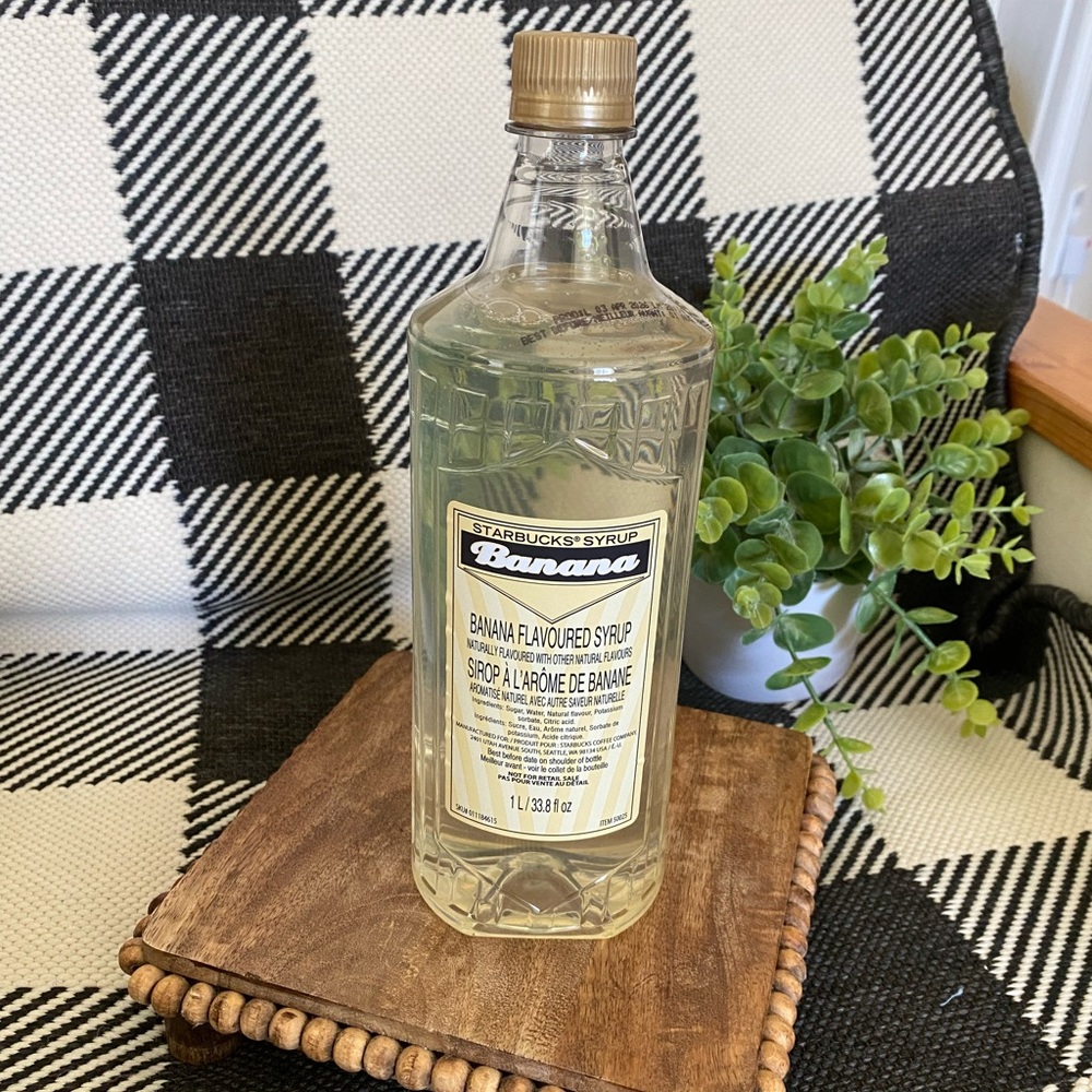 Starbucks Banana Syrup